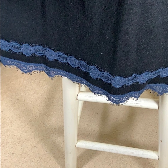 Free people tunic sweater dress small black - Picture 3 of 6